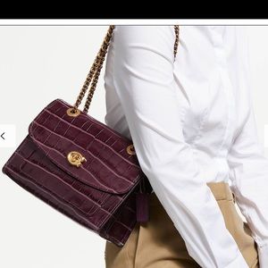 Original Coach NewVerified info Crocodile burgundy